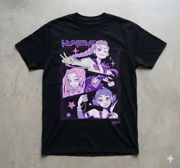 Cómo hacer una playera de Kpop Demon Hunters: 3 ideas