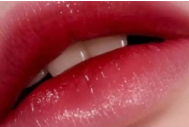 labios coreanos degradado