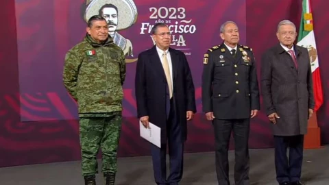 Luis Rodríguez Bucio en su nombramiento como nuevo subsecretario de Seguridad