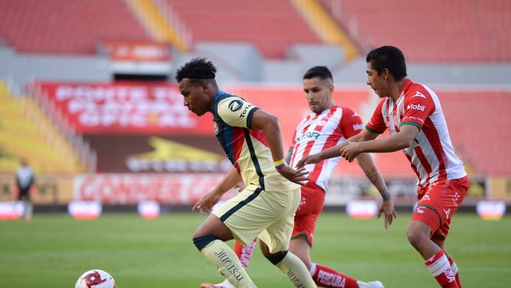 necaxa y américa dividen puntos