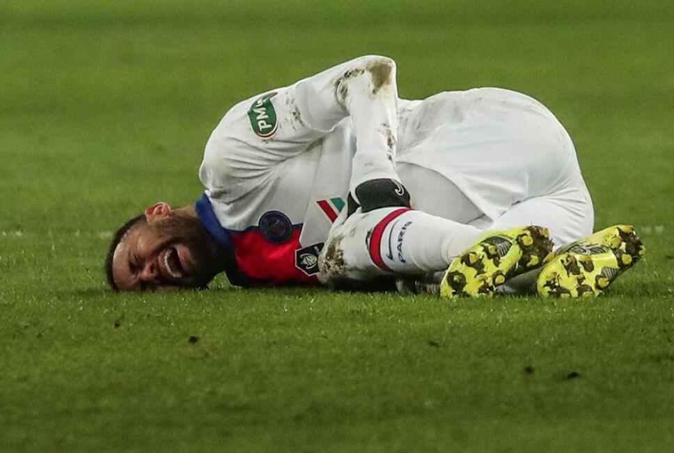 Neymar lesiones con el París Saint Germain