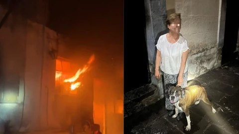 incendio centro histórico puebla perrito