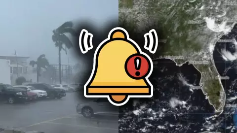 ¡Atención en el Atlántico! Se forma zona de baja presión con probabilidad de desarrollo ciclónico: Esta es su ubicación HOY