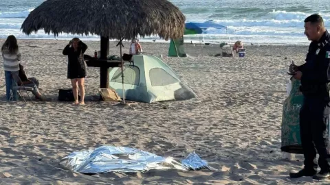 Hombre muere tras presentar dificultades para salir del mar en La Misión, BC