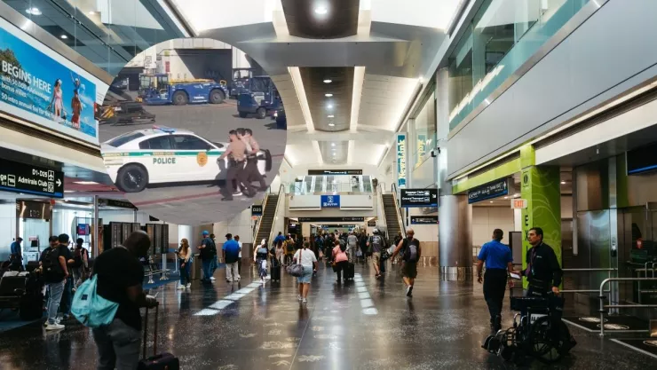 ¿Qué pasó con la pareja que aventó café a un empleado en el aeropuerto Miami-Dade?
