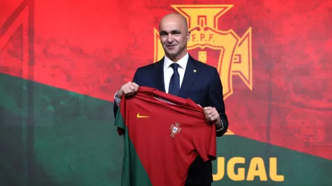 Roberto Mart&iacute;nez es presentado como t&eacute;cnico de la selecci&oacute;n de Portugal