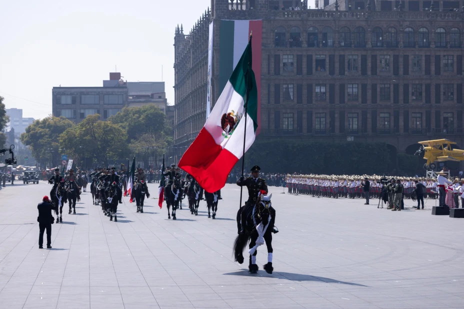 Concluye el Desfile Cívico Militar en la CDMX sin incidencias