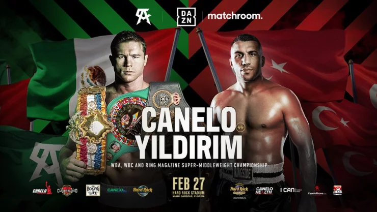 El “Canelo” se enfrentará a Avni Yildirim el próximo 27 de febrero