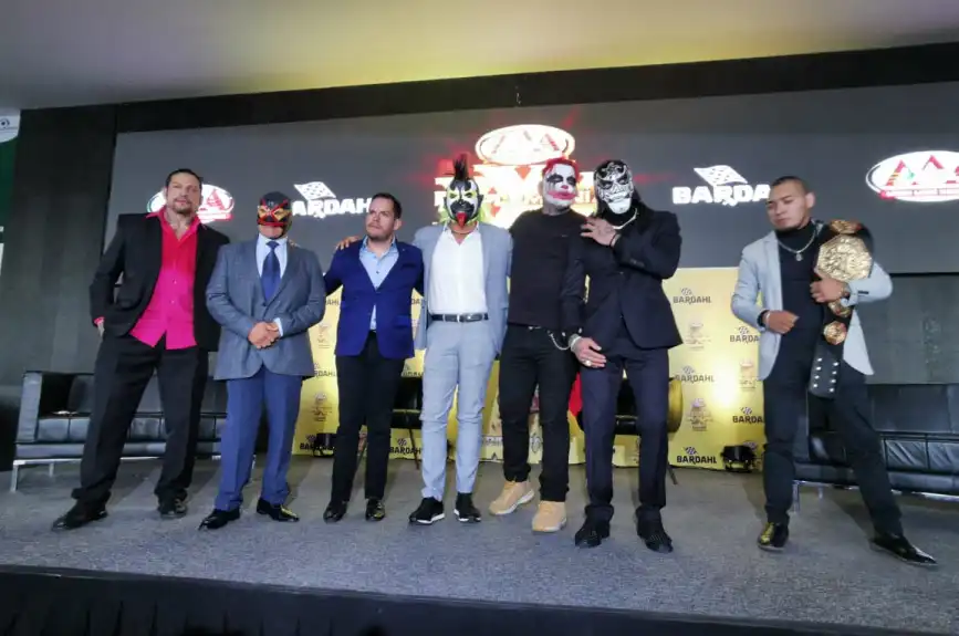 Conferencia de prensa Triplemania 30 Lucha Libre AAA