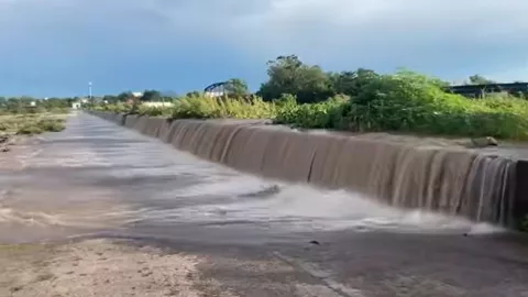 Presa derivadora en Culiacán