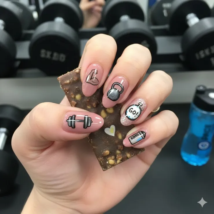 Uñas de gimnasio