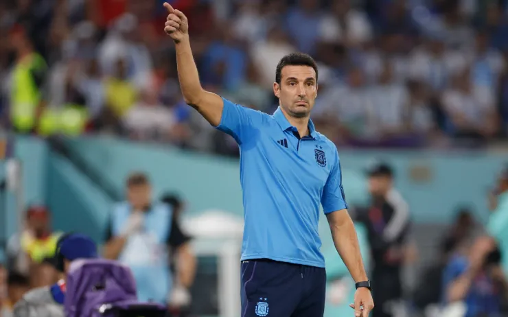 Lionel Scaloni, entrenador de Argentina
