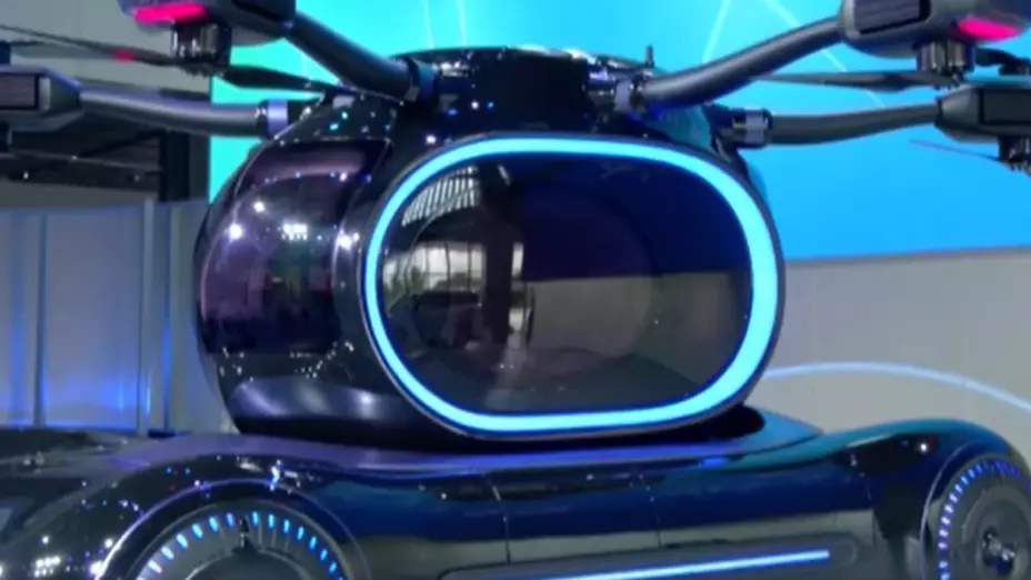 Primer coche volador en el mundo automotriz china