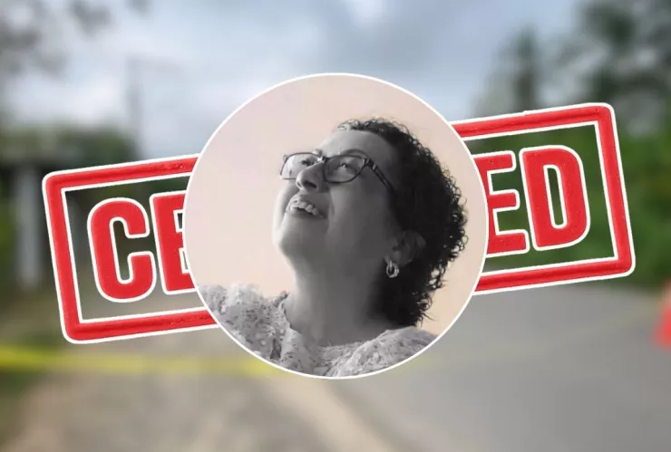 Zona donde fue localizado el cuerpo de la maestra en Agua Dulce