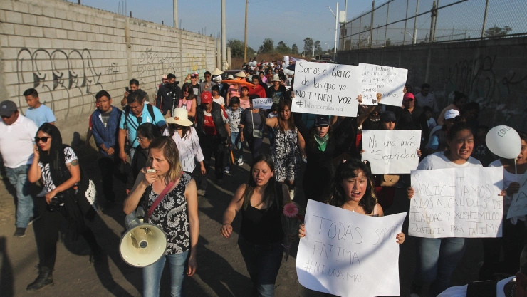 Marcha por Fátima Cecilia