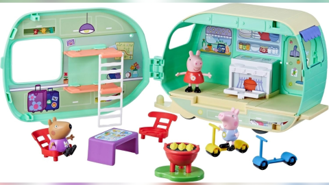 4 juguetes de Peppa Pig y Pocoyó que ayudan a niños con ansiedad por separación