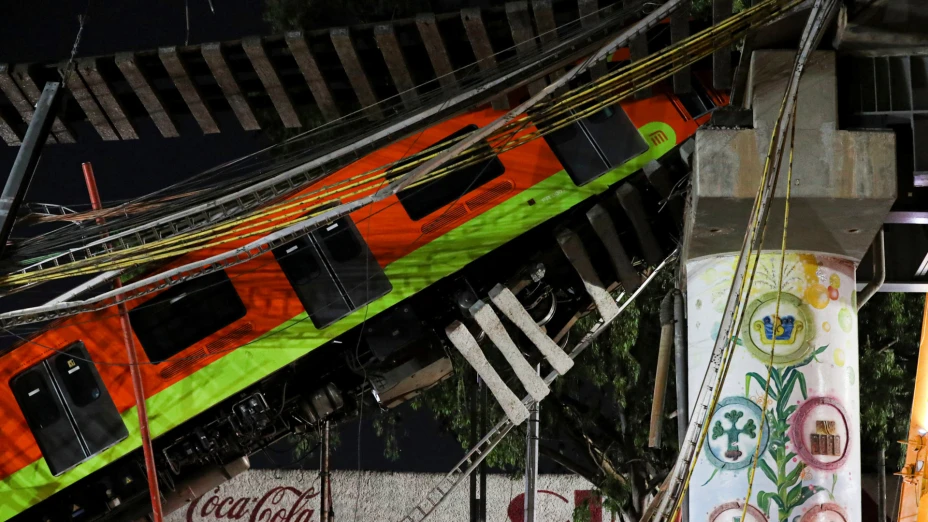 Colapso del Metro en Línea 12.