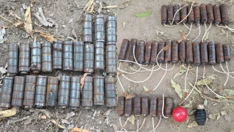 Aseguran explosivos en San Ignacio