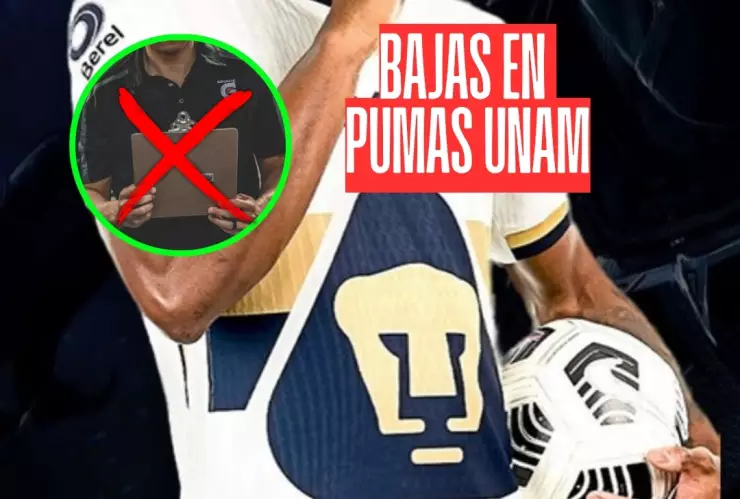 Pumas sin entrenador: 3 estrellas de la UNAM que se marcharían junto a su DT