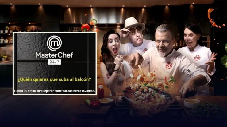 ¿Cómo y dónde votar en MasterChef 24/7?