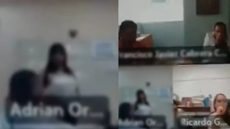 VIDEO_ Despiden a funcionario del IMSS tras realizar actos sexuales en videoconferencia