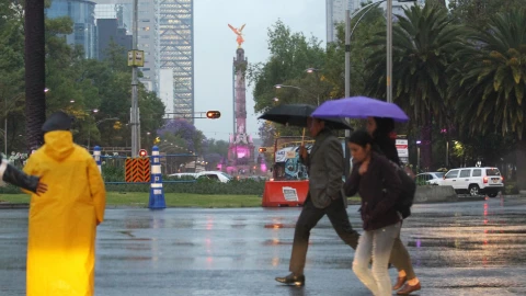 LLUVIA GENERALIZADA EN LA CIUDAD DE MÉXICO