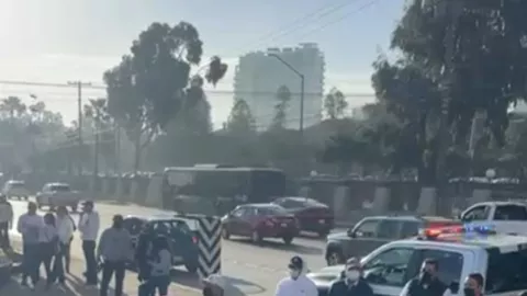 Hay tráfico en el bulevar Agua Caliente y Zona Río de Tijuana hoy jueves 27 de febrero de 2025