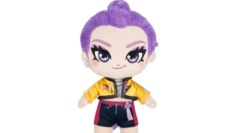 Muñeca de peluche de Rumi para regalar a fan de Kpop Demon Hunters