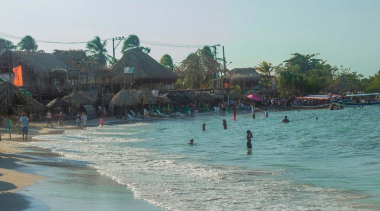 Imagen de la playa de Cartagena, en Colombia.