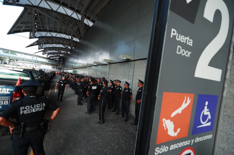 Aeropuerto enfrentamiento