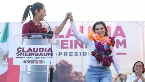 Claudia Delgadillo recibió el respaldo de Claudia Sheinbaum rumbo a las elecciones de 2024 en Jalisco