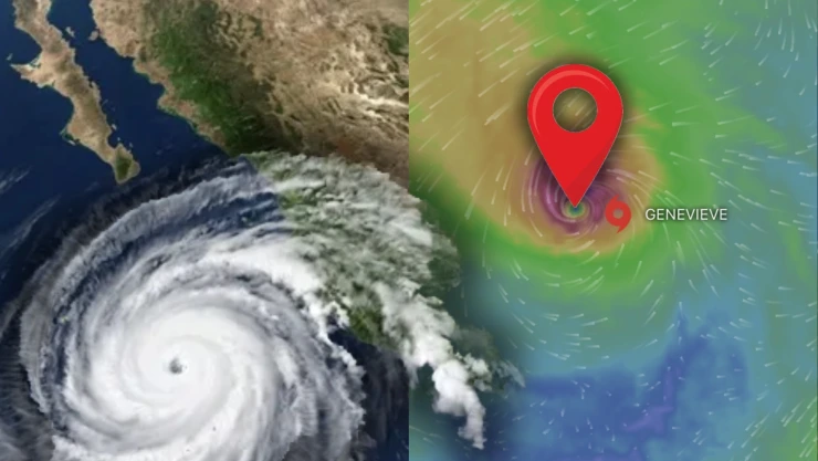 ¿La Tormenta Tropical ‘Genevieve’ afectará HOY a México? Esta es su trayectoria EN VIVO y ubicación exacta este 31 de julio