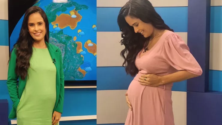 Conductora de noticias en Brasil