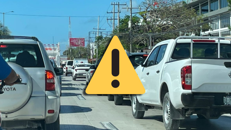 ¿Por qué hay tráfico en el Boulevard Colosio de Cancún HOY 20 de mayo? Se registra accidente