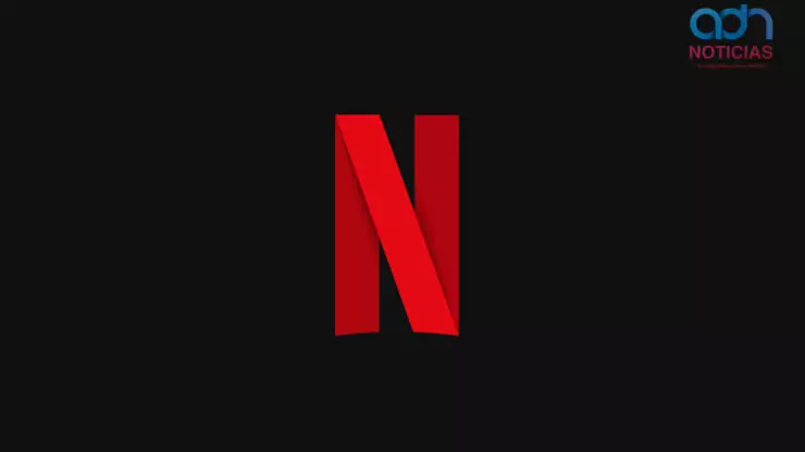 Logo de Netflix con fondo negro