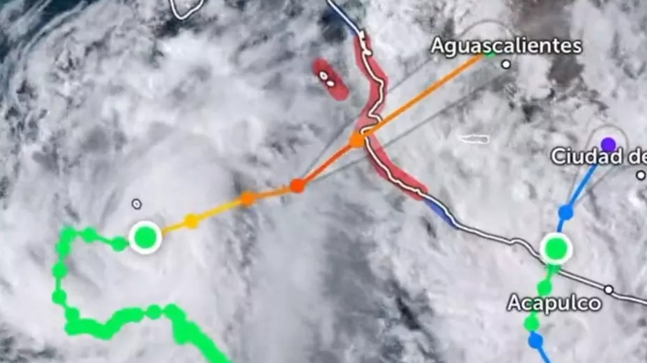 Huracán Lidia categoría 3.