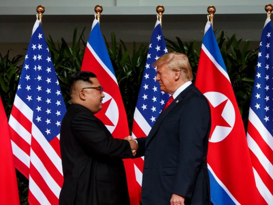 Kim Jong-un-Donald Trump.