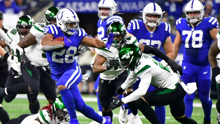Colts vencen 45-30 a los Jets