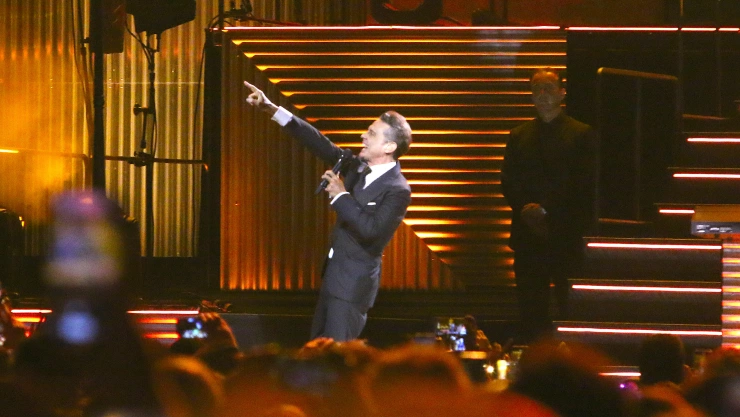 Luis Miguel en conciero de Argentina