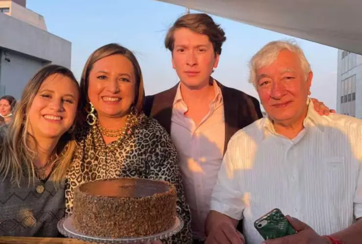 El romance entre Xóchitl Gálvez y su actual pareja Rubén Sánchez