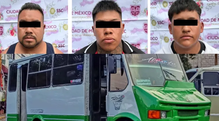 Caen 3 miembros de “Los Negros” en Indios Verdes; extorsionaban microbuseros