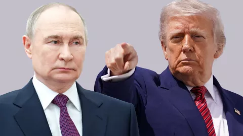 Donald Trump amenza a Rusia.jpg