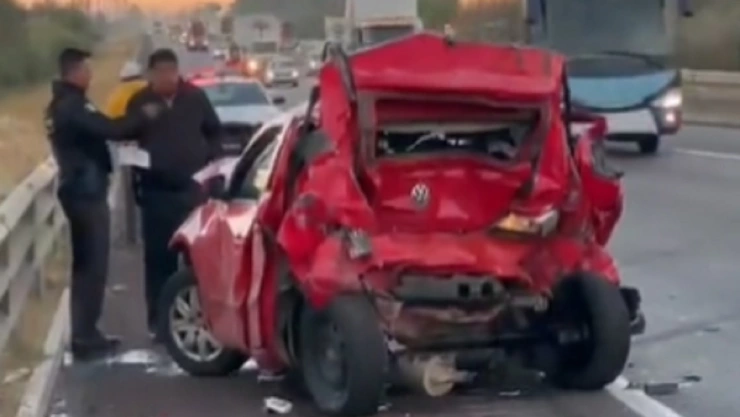 accidente México-Puebla