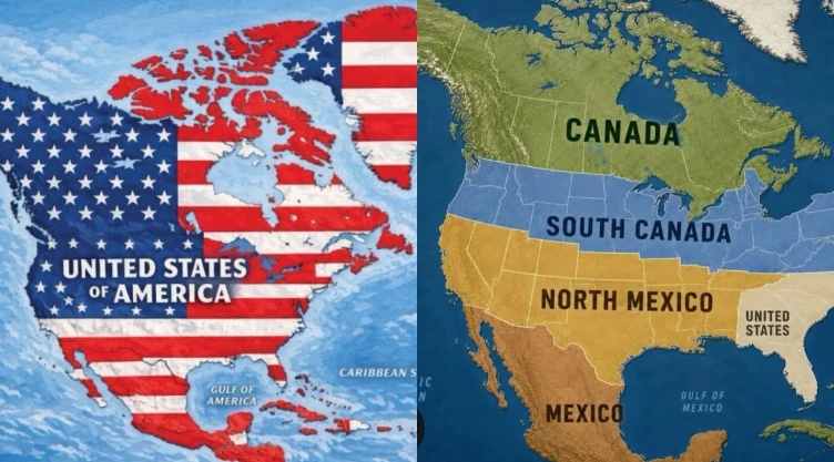 Irán modifica el mapa de Estados Unidos