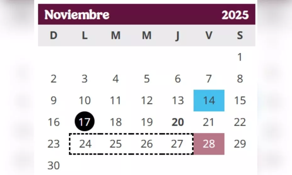 calendario escolar 2025-2026