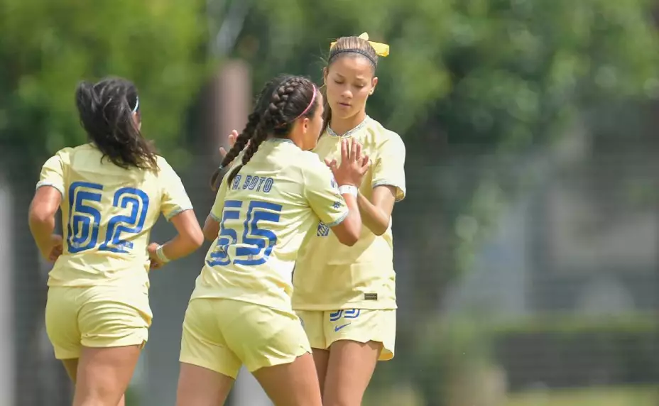 Jugadoras América Femenil Puebla