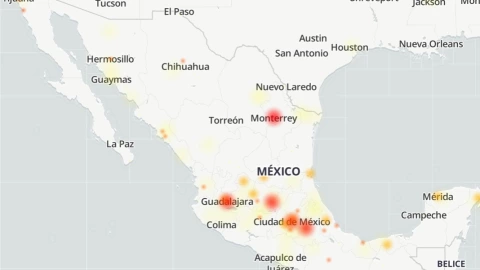 mapa méxico caida whatsapp