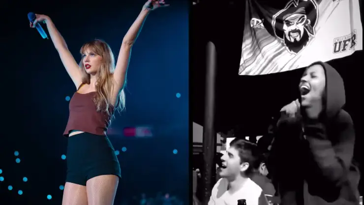 Taylor Swift en Brasil.