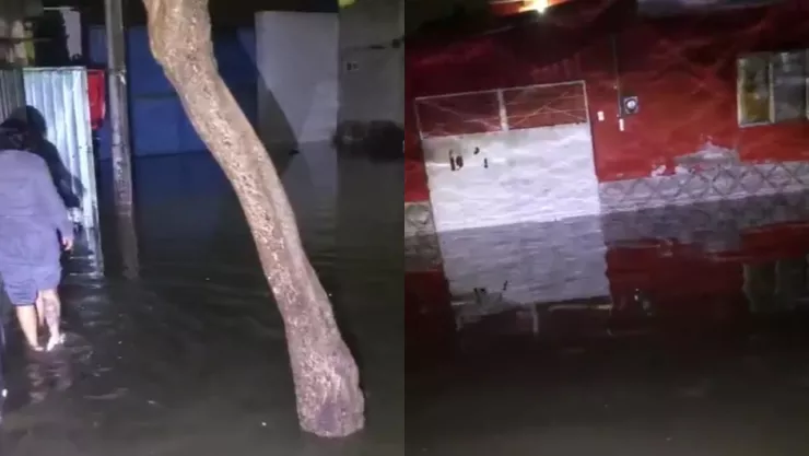 Inundaciones en Valle de Chalco: Habitantes de San Miguel Xico amanecen bajo el agua