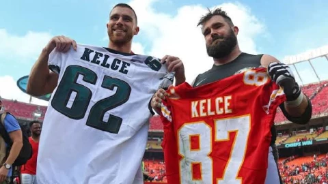 ¡Histórico!Travis y Jason kelce, duelos de hermanos en Super Bowl LVII